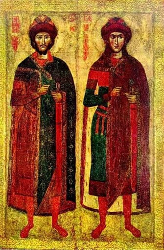 Сказання про убивство святих страстотерпців руських князів Бориса і Гліба 333 1