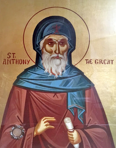 Преподобний Антоній Великий Antonyy Velykyy