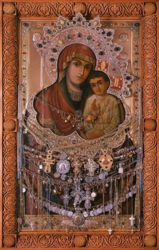 Історія Святогірської ікони Божої Матері Sviatohorskaia ykona Bozhyey Matery e1659000329496