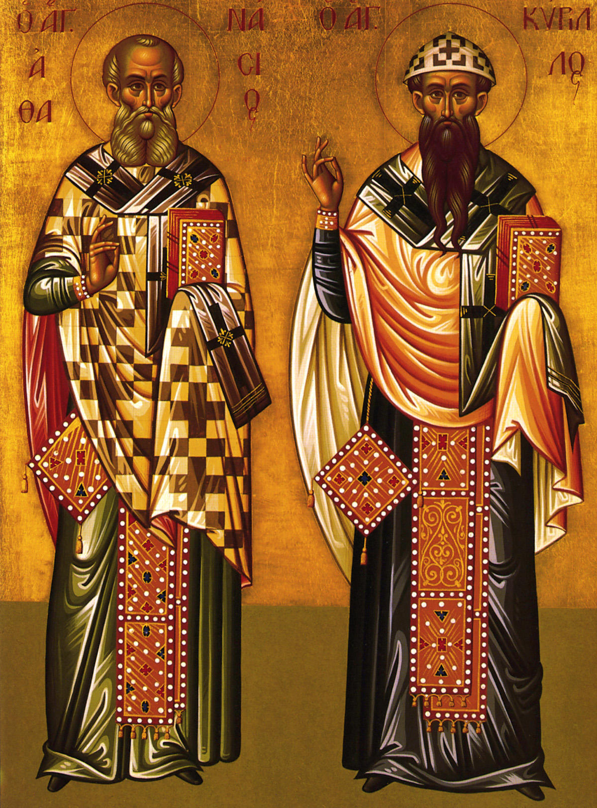 Святитель Афанасій, архієпископ Александрійський Svtt. Afanasiy i Kyryl Aleksandriyski