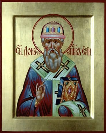 Святитель Донат, єпископ Єврійський donat
