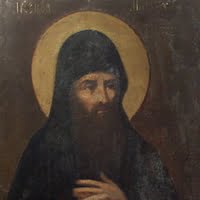 Преподобний Макарій, посник Печерський, в Ближніх печерах Makariy copy 2