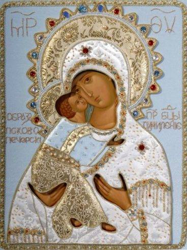 Псково-Печерська iкона Божої Матерi, іменована “Розчулення” p1akl50ehk42lj15124012kd1gm84