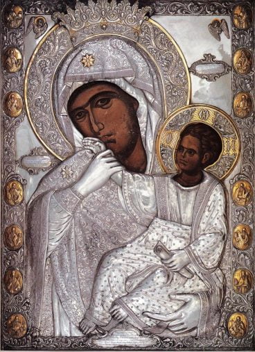Ікона Божої Матері, іменована "Відрада", або "Утішання" 620b8f68e49a9828586237