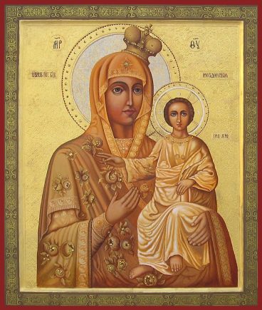 Ікона Божої Матері "Моздокська" Іверська Mozdokska