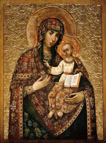 Ікона Божої Матері, іменована "Іллінська – Чернігівська" p1e710vvou1smt15c7118n4ok12v54