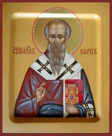 Апостол від 70-ти Карп, єпископ Берійський (Македонський) p1akiestm9l27fe81jru1i5cjn63