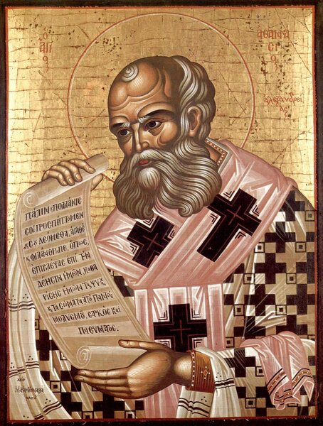 Святитель Афанасій, архієпископ Александрійський Sviatytel Afanasiy Velykyy