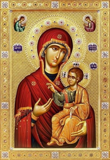 Ікона Божої Матері іменована Іверська Iverskaya ikona