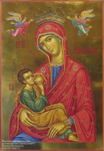 Ікона Божої Матері, йменована «Млекоживителька» Ikona Bohorodytsi Mlekozhyvytelka 1