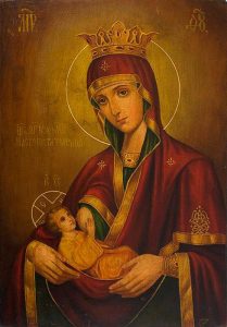 Ікона Божої Матері, йменована «Млекоживителька» Ikona Bohorodytsi Mlekozhyvytelka