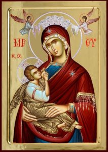 Ікона Божої Матері, йменована «Млекоживителька» Ikona Bozhoi Materi Mlekozhyvytelka 1