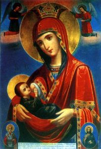 Ікона Божої Матері, йменована «Млекоживителька» Ikona Bozhoi Materi Mlekozhyvytelka
