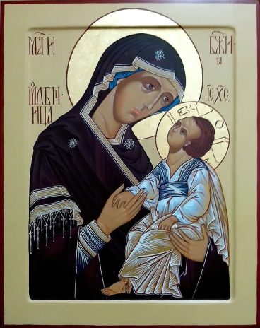 Ікона Божої Матері іменована "Мати Молебниця" 1mati moebnica result